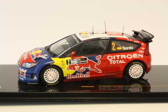 Citroen C4 WRC "Red Bull" 3rd. Argentina 2008, D.Sordo, no.2