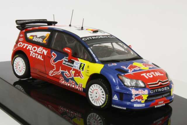 Citroen C4 WRC "Red Bull" 3rd. Argentina 2008, D.Sordo, no.2