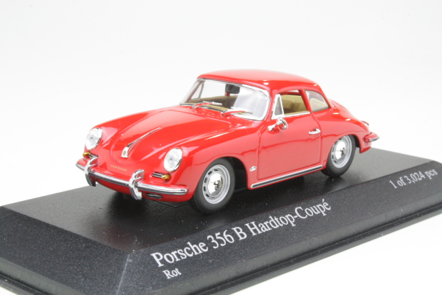 Porsche 356 B Hardtop Coupe 1961, punainen