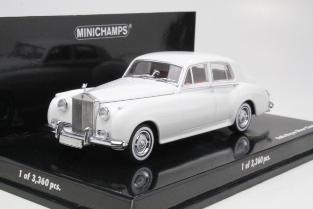 Rolls-Royce Silver Cloud 1960, valkoinen