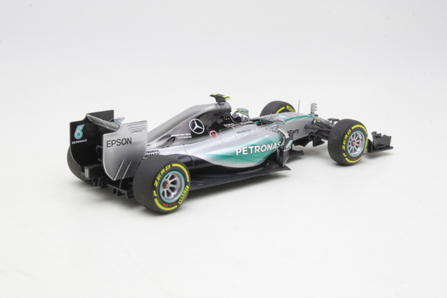 Mercedes AMG W06 Hybrid, USA GP 2015, N.Rosberg, no.6 - Sulje napsauttamalla kuva