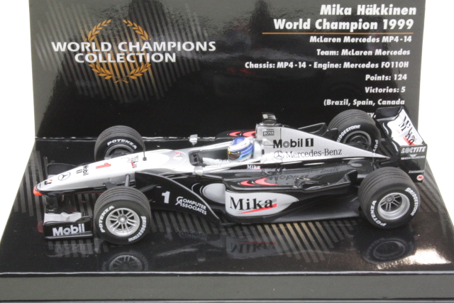 McLaren Mercedes MP4/14, World Champion 1999, M.Häkkinen, no.1 - Sulje napsauttamalla kuva