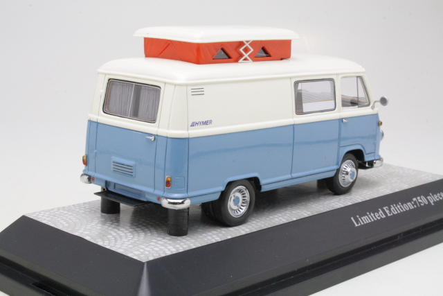 Borgward Hymer Caravano, sininen/valkoinen