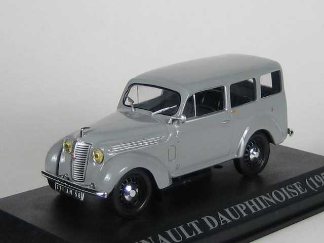 Renault Dauphinoise 1955, harmaa