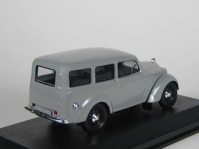 Renault Dauphinoise 1955, harmaa