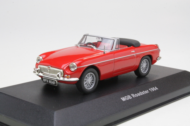 MG B Roadster 1964, red