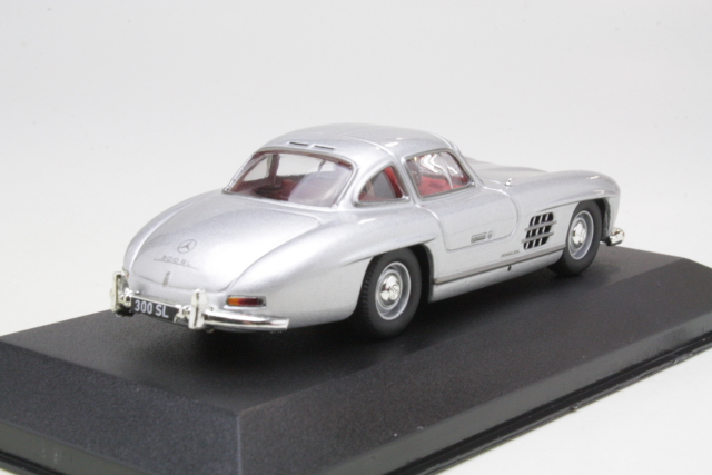 Mercedes 300SL (w198) Gullwing 1954, hopea - Sulje napsauttamalla kuva