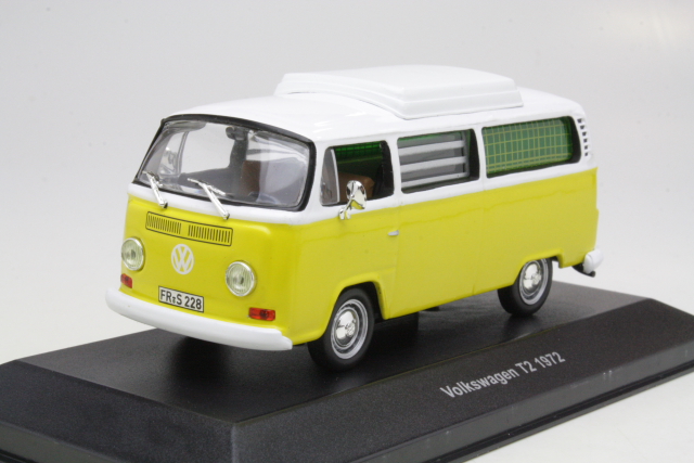 VW T2 Camper 1972, yellow/white