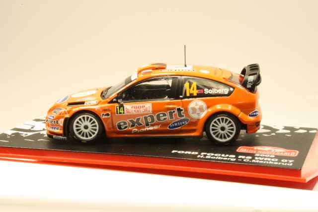 Ford Focus RS WRC 07, MonteCarlo 2008, H.Solberg, no.14