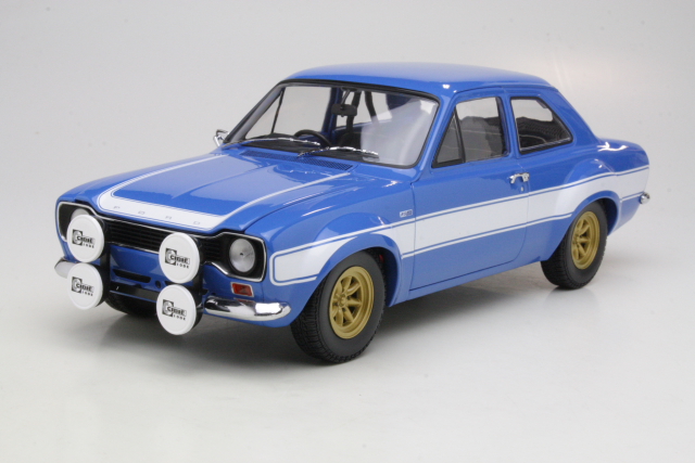 Ford Escort Mk1 RS1600 FAV 1970, sininen/valkoinen - Sulje napsauttamalla kuva