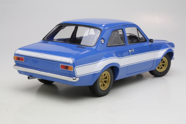 Ford Escort Mk1 RS1600 FAV 1970, sininen/valkoinen - Sulje napsauttamalla kuva