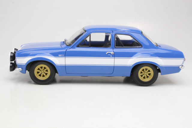 Ford Escort Mk1 RS1600 FAV 1970, sininen/valkoinen - Sulje napsauttamalla kuva