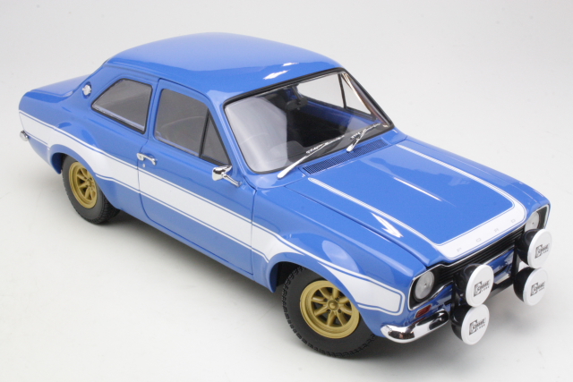 Ford Escort Mk1 RS1600 FAV 1970, blue/white stripes - Click Image to Close