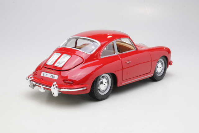 Porsche 356 B Coupe 1961, red
