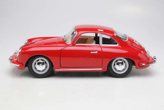 Porsche 356 B Coupe 1961, punainen - Sulje napsauttamalla kuva