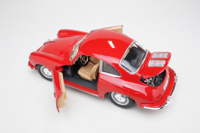 Porsche 356 B Coupe 1961, punainen - Sulje napsauttamalla kuva