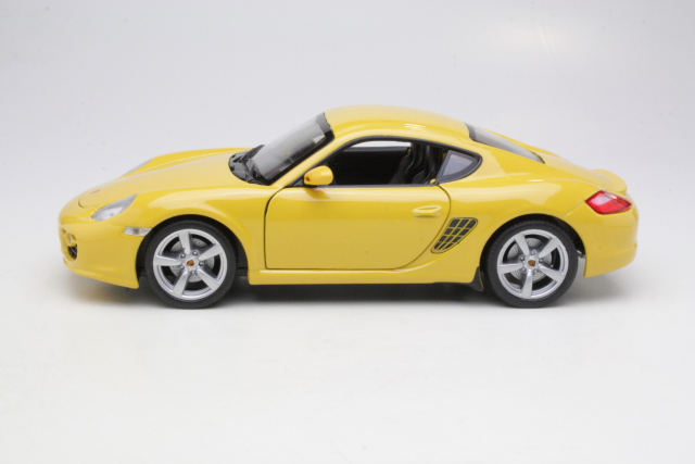 Porsche Cayman S, keltainen