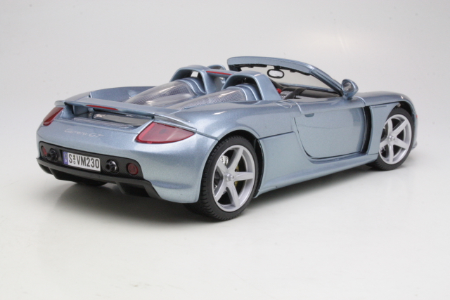 Porsche Carrera GT, sininen - Sulje napsauttamalla kuva