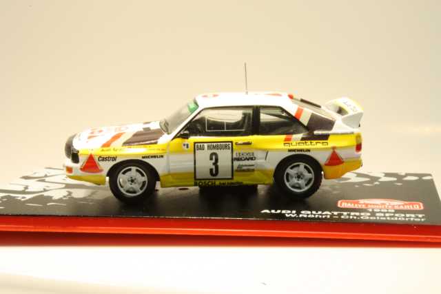 Audi Quattro Sport, Monte Carlo 1984, W.Röhrl, no.3