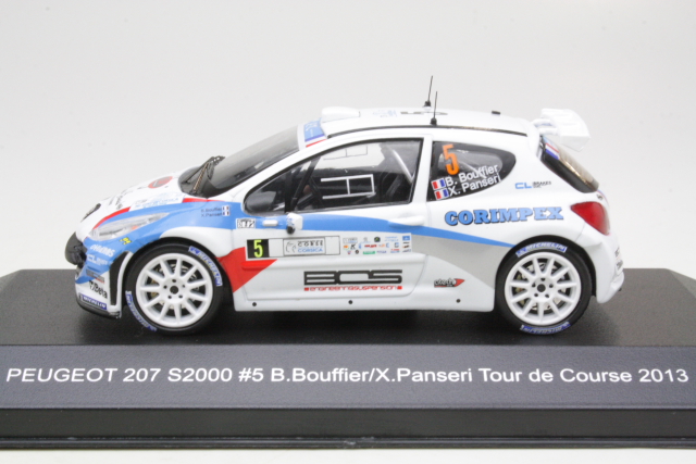 Peugeot 207 S2000, Tour de Corse 2013, B.Bouffier, no.5