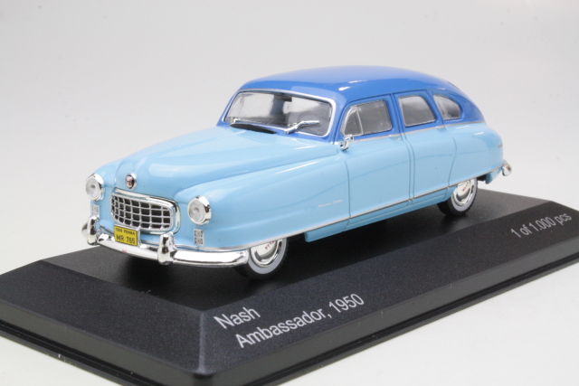 Nash Ambassador 1950, sininen - Sulje napsauttamalla kuva