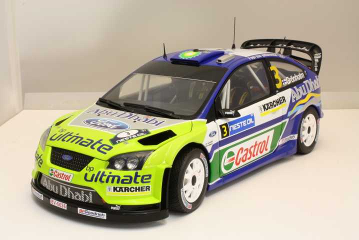 Ford Focus RS WRC, 1st. Rally Finland 2007, M.Grönholm, no.3