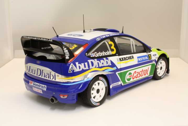 Ford Focus RS WRC, 1st. Rally Finland 2007, M.Grönholm, no.3