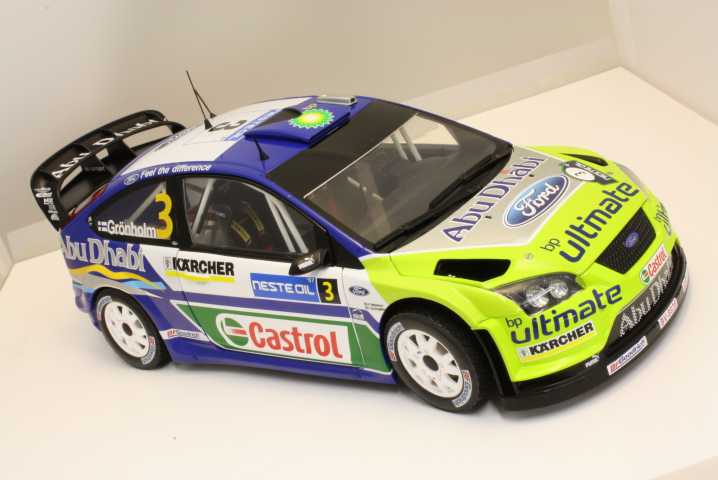 Ford Focus RS WRC, 1st. Rally Finland 2007, M.Grönholm, no.3
