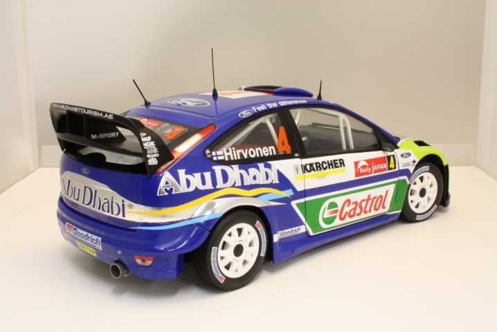 Ford Focus RS WRC, 1st. Japan 2007, M.Hirvonen, no.4