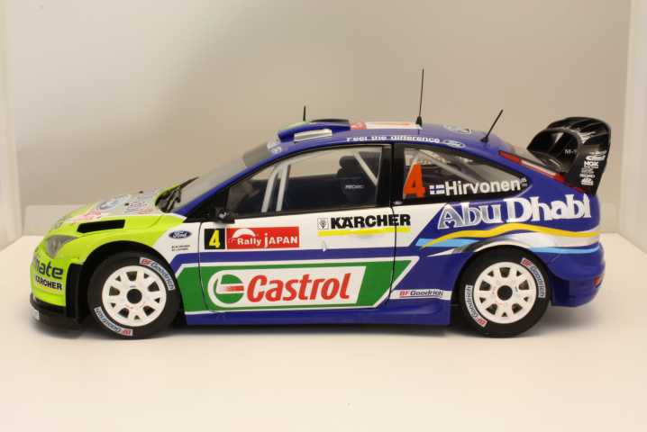 Ford Focus RS WRC, 1st. Japan 2007, M.Hirvonen, no.4