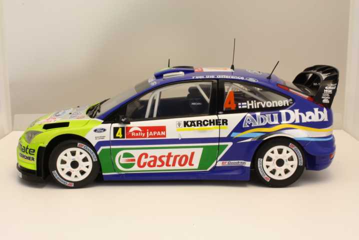 Ford Focus RS WRC, 1st. Japan 2007, M.Hirvonen, no.4 - Sulje napsauttamalla kuva