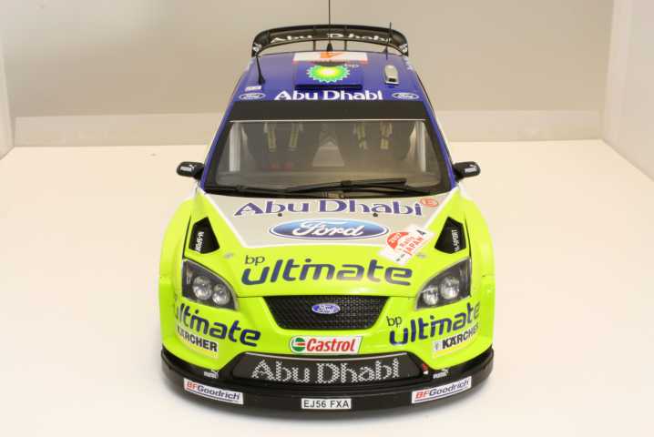 Ford Focus RS WRC, 1st. Japan 2007, M.Hirvonen, no.4