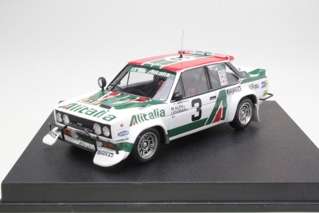 Fiat 131 Abarth, 3rd. Safari 1979, M.Alen, no.3 - Sulje napsauttamalla kuva