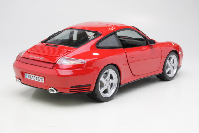 Porsche 911 (996) Carrera 4S 1999, punainen - Sulje napsauttamalla kuva