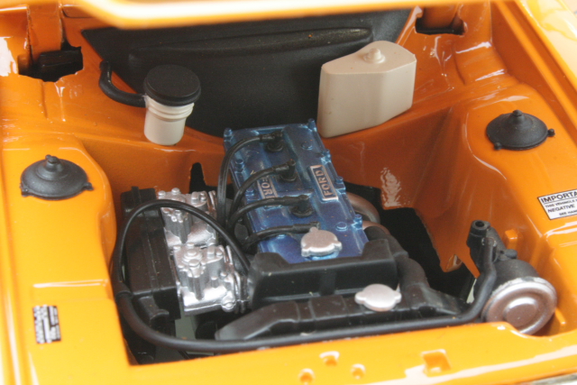 Ford Escort Mk1 RS1600 FAV 1970, oranssi /musta