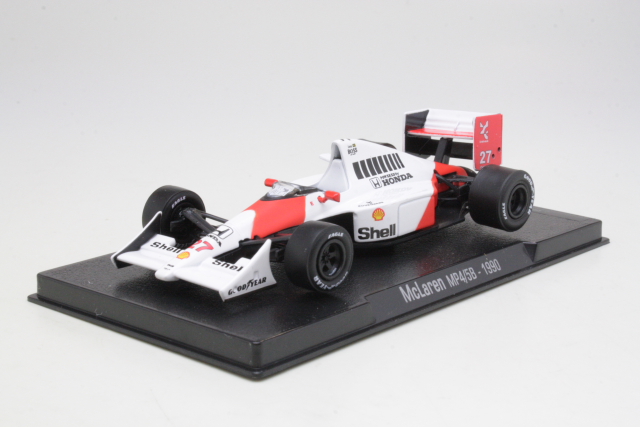 McLaren Honda MP4/5B, F1 1990, A.Senna, no.27 - Sulje napsauttamalla kuva