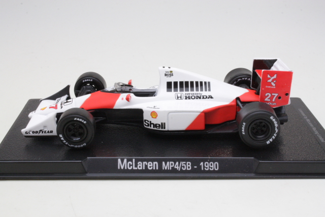 McLaren Honda MP4/5B, F1 1990, A.Senna, no.27 - Sulje napsauttamalla kuva