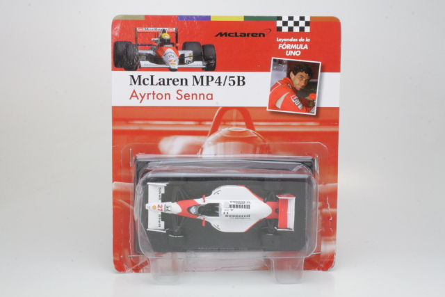 McLaren Honda MP4/5B, F1 1990, A.Senna, no.27 - Sulje napsauttamalla kuva