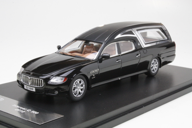 Intercar Quattroporte Hearse 2010, musta - Sulje napsauttamalla kuva