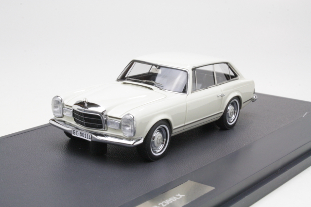 Mercedes 230SLX Frua Combi 1962, valkoinen