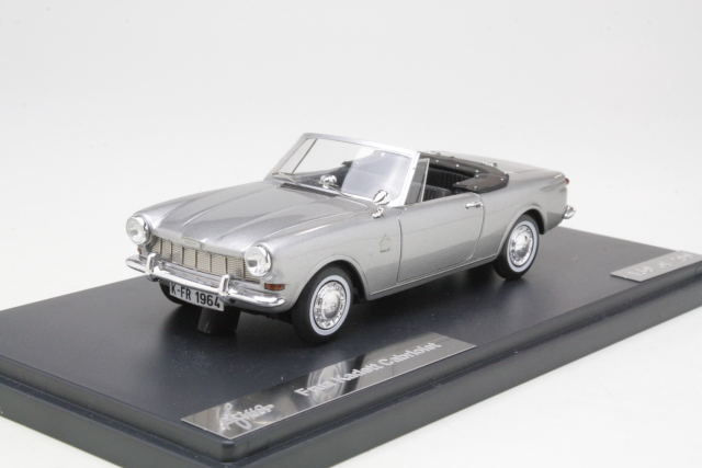 Opel Kadett A Frua Convertible 1964, silver