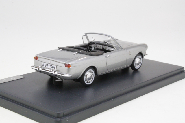 Opel Kadett A Frua Convertible 1964, hopea - Sulje napsauttamalla kuva