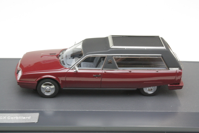 Citroen CX Heuliez Corbillard Hearse 1979, red/black