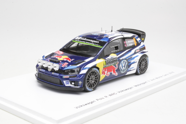 VW Polo R WRC, 2nd. Monte Carlo 2016, A.Mikkelsen, no.9 - Sulje napsauttamalla kuva