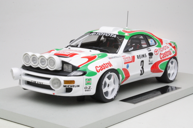 Toyota Celica Turbo 4WD ST185, Monte Carlo 1993 D.Auriol, no.3 - Sulje napsauttamalla kuva