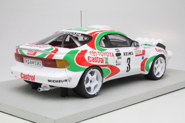 Toyota Celica Turbo 4WD ST185, Monte Carlo 1993 D.Auriol, no.3