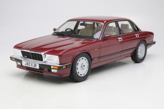 Jaguar XJR XJ40 1990, tummanpunainen - Sulje napsauttamalla kuva