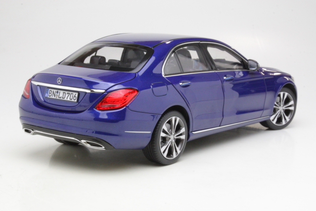 Mercedes C-Class 2014, blue