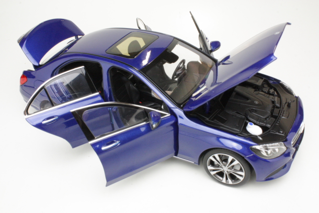 Mercedes C-Class 2014, blue