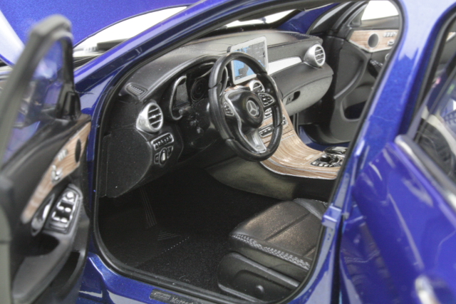 Mercedes C-Class 2014, blue